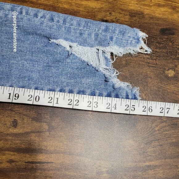 American Eagle Jeans 4 R Jegging Crop Super Hi Rise Next Level Stretch Denim - Picture 11 of 13